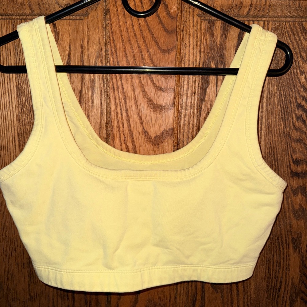 JoyLab Yellow Sports Bra - Picture 3 of 5
